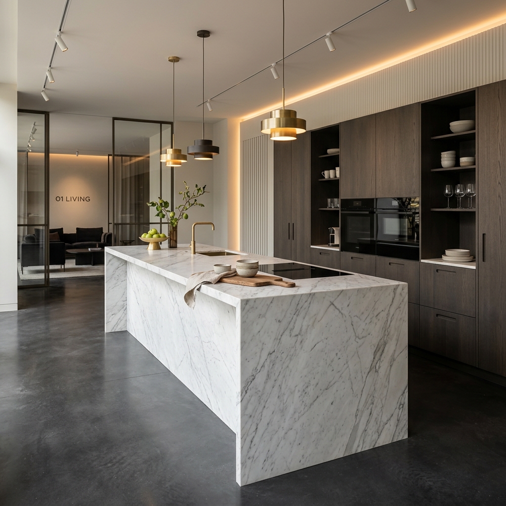 Alba Exclusive Showroom Kitchen